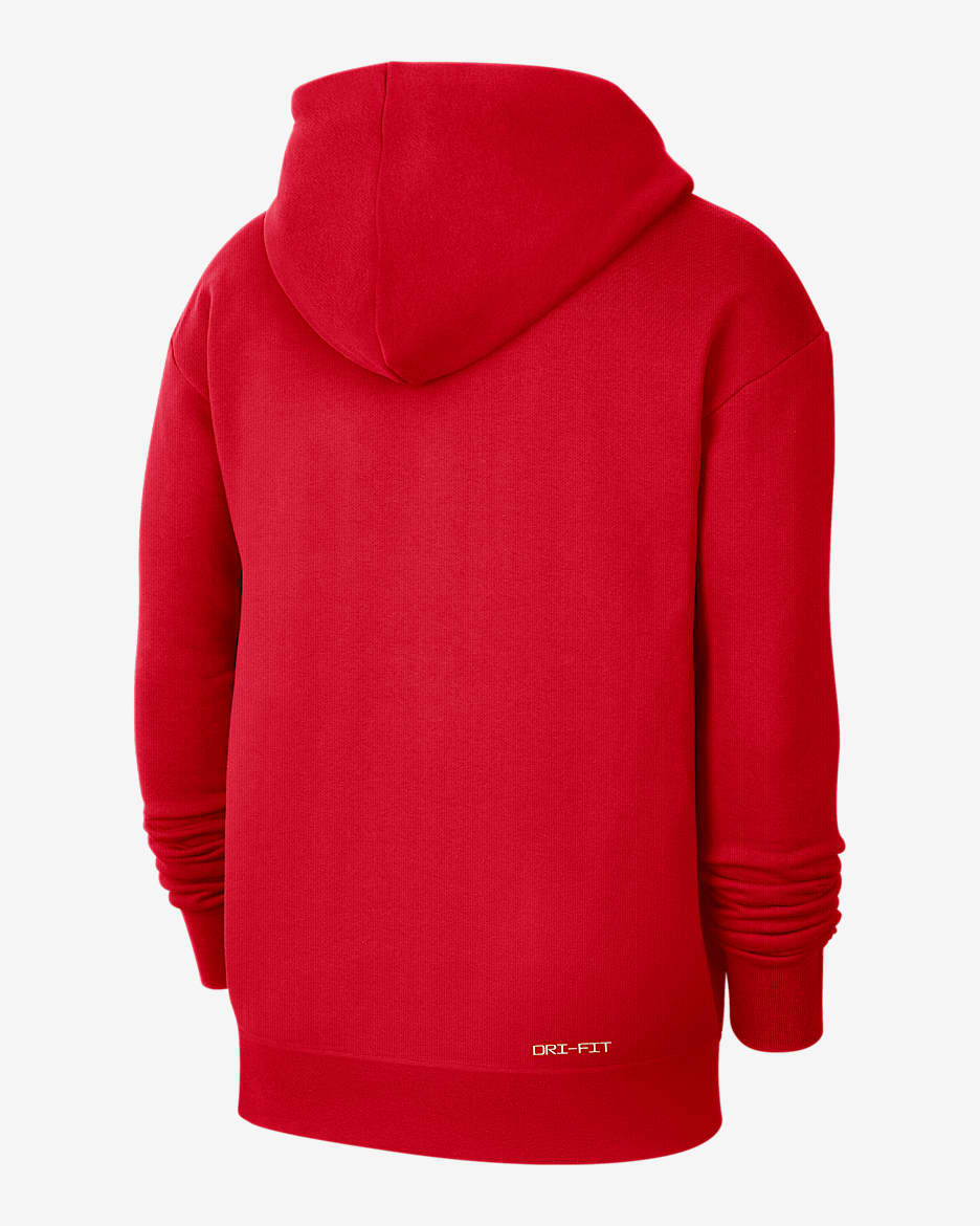 Nike Basketball Standard Issue Pullover Hoodie Red Men's 2XL DQ6103-657 newest